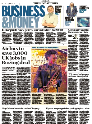 The Sunday Times Business Money December 7 2025