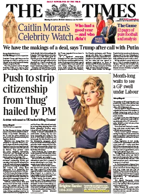 The Times December 29 2025