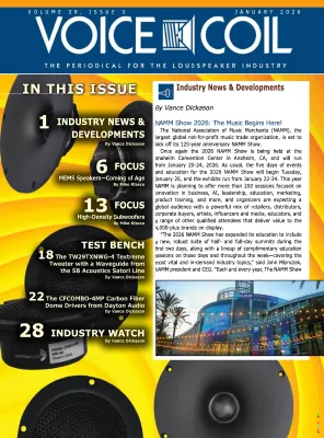 Voice Coil Vol. 393 January 2026