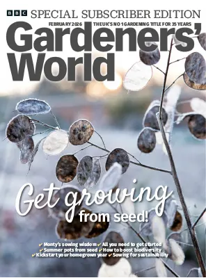 BBC Gardeners World Magazine February 2026