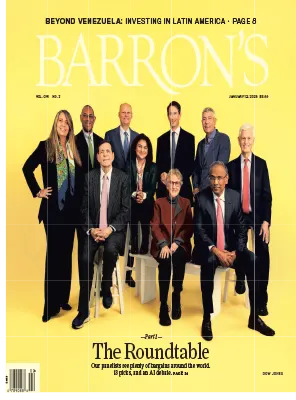 Barrons Magazine January 12 2026