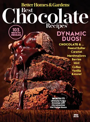 Better Homes Gardens Best Chocolate Recipes 2026