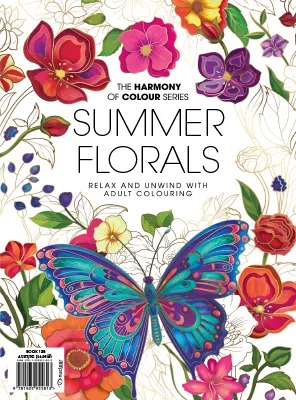 Colouring Book Summer Florals 2026