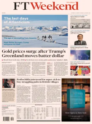 FT Weekend USA 24 25 January 2026