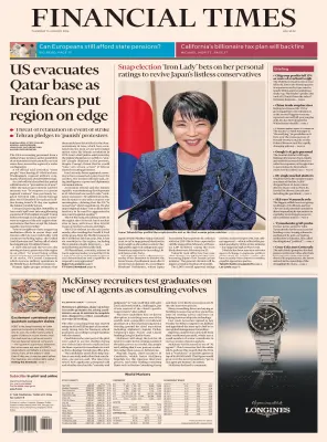 Financial Times USA 15 January 2026