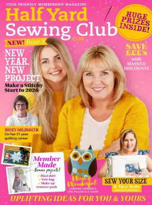 Half Yard Sewing Club Issue 3 2026