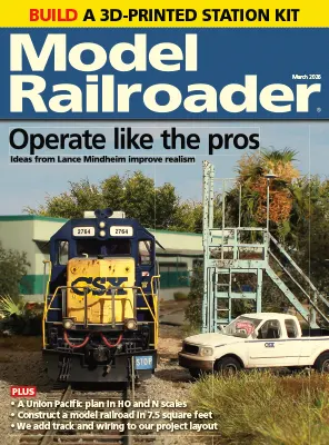 Model Railroader March 2026