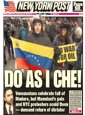 New York Post January 05 2026