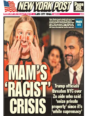 New York Post January 07 2026