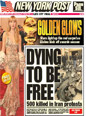 New York Post January 12 2026