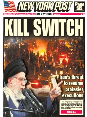 New York Post January 19 2026