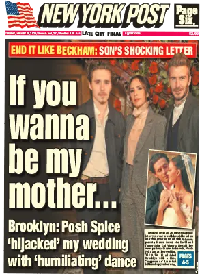 New York Post January 20 2026