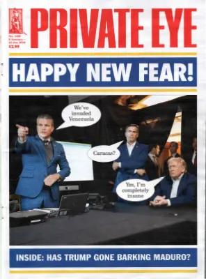 Private Eye 1666 9 Jan 22nd Jan 2026