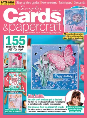 Simply Cards Papercraft Issue 278 2025