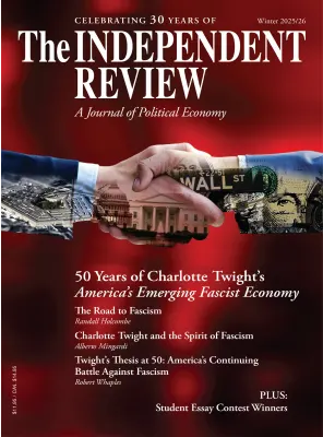 The Independent Review Winter 2025 2026
