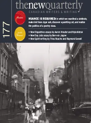 The New Quarterly Issue 177 Winter 2026
