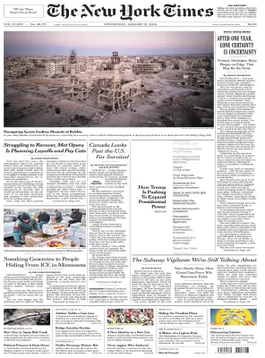 The New York Times 21 January 2026