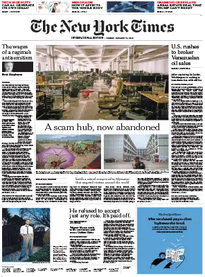 The New York Times International 16 January 2026