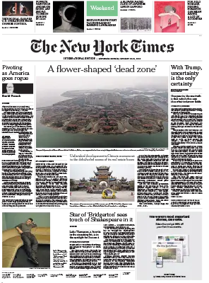 The New York Times International January 24 25 2026