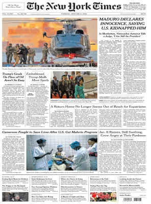 The New York Times January 06 2026