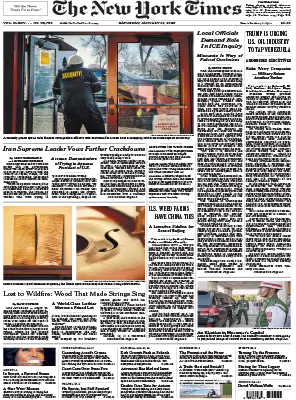 The New York Times January 10 2026