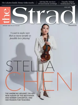 The Strad Vol 137 No 1629 January 2026 String Courses 2026