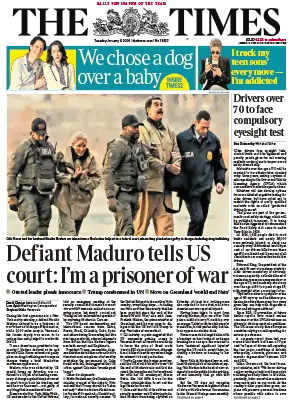 The Times January 6 2026