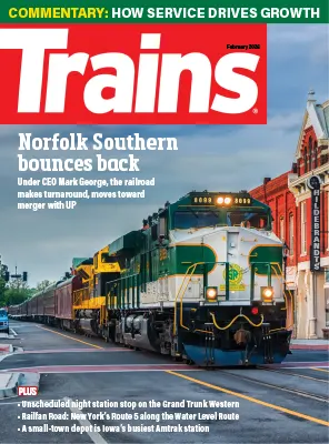 Trains February 2026