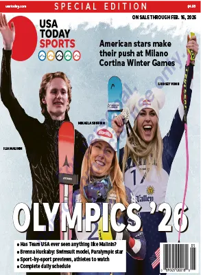 USA Today Special Edition Winter Olympics Preview Jan 28 2026
