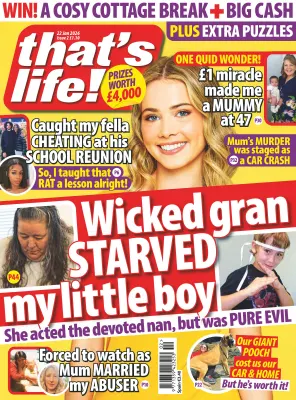 thats life UK 22 January 2026