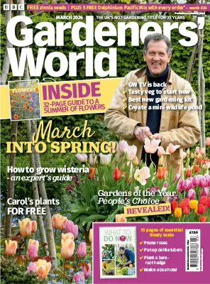 BBC Gardeners World Magazine March 2026