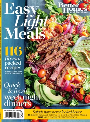 Better Homes Gardens Australia Easy Light Meals 2026