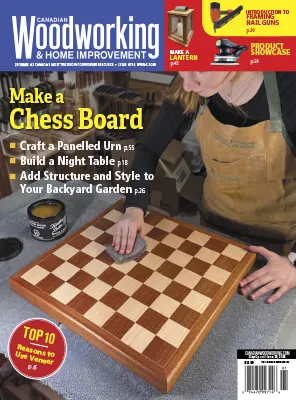 Canadian Woodworking Home Improvement Issue 154 Spring 2026