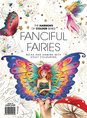 Colouring Book Fanciful Fairies 2026