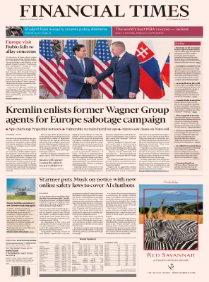 Financial Times UK 16 February 2026