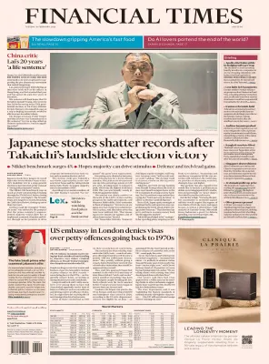 Financial Times USA 10 February 2026