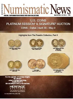 Numismatic News Vol. 75 No. 06 March 10 2026