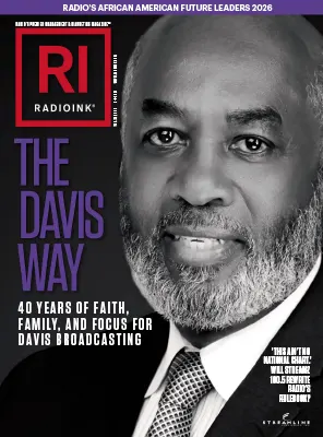 Radio Ink Magazine Vol XLI No 02 February 9 2026