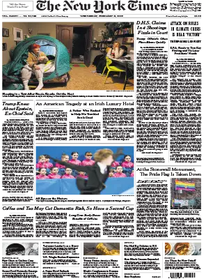 The New York Times February 11 2026