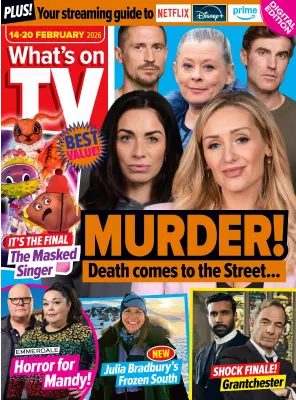 Whats on TV 14 20 February 2026