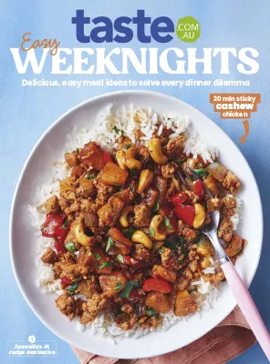 taste.com .au Cookbooks Issue 90 Easy Weeknights 2026