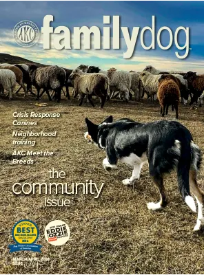 AKC Family Dog March April 2026