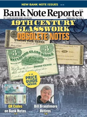 Bank Note Reporter Vol. 74 No 3 March 2026