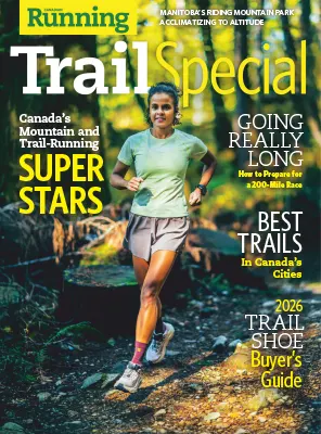 Canadian Running volume 19 issue 3Trail Special 2026