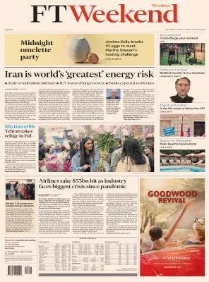 FT Weekend USA 21 22 March 2026