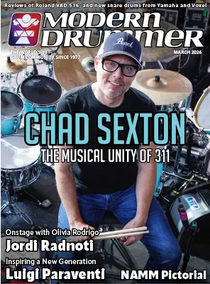 Modern Drummer Magazine March 2026