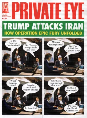 Private Eye 1670 6th 19th March 2026