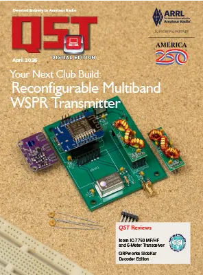 QST Magazine Radio Amateur April 2026