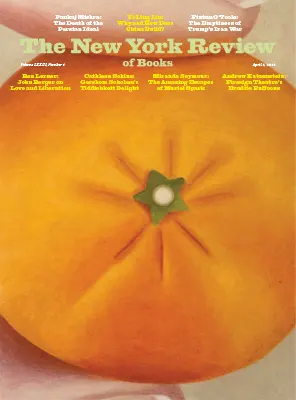 The New York Review of Books Vol LXXIII No. 06 April 9 2026