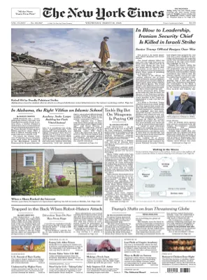 The New York Times 18 March 2026